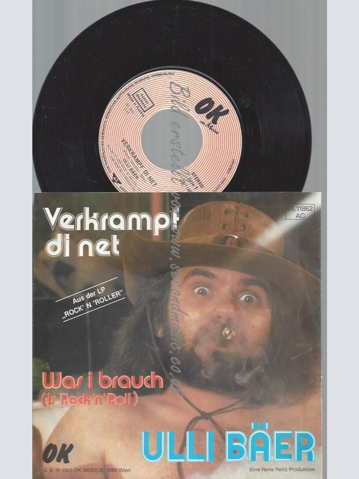 7" ULLI BÄER VERKRAMPF DI NET