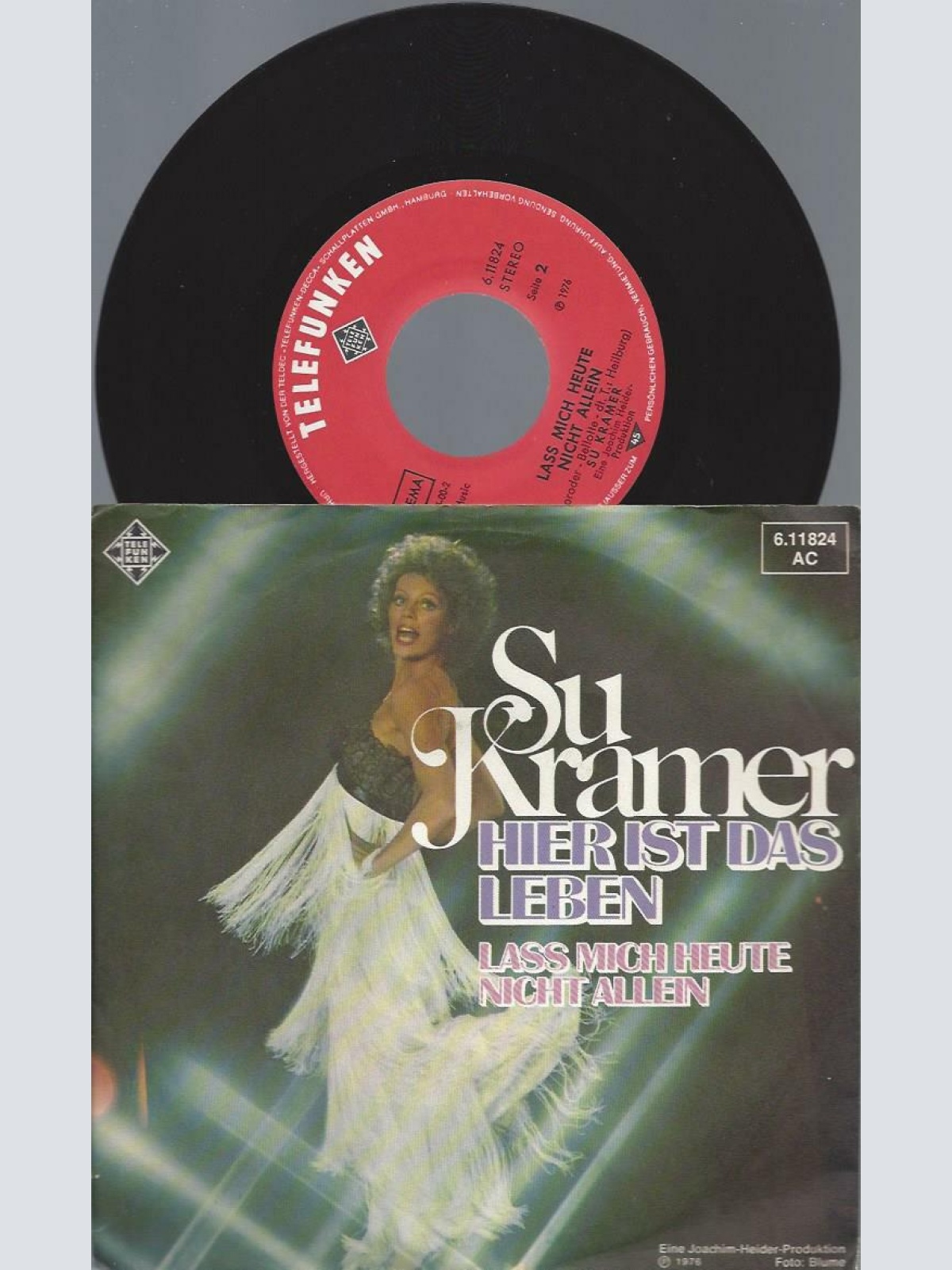7"    Su Kramer  Hier Ist Das Leben
