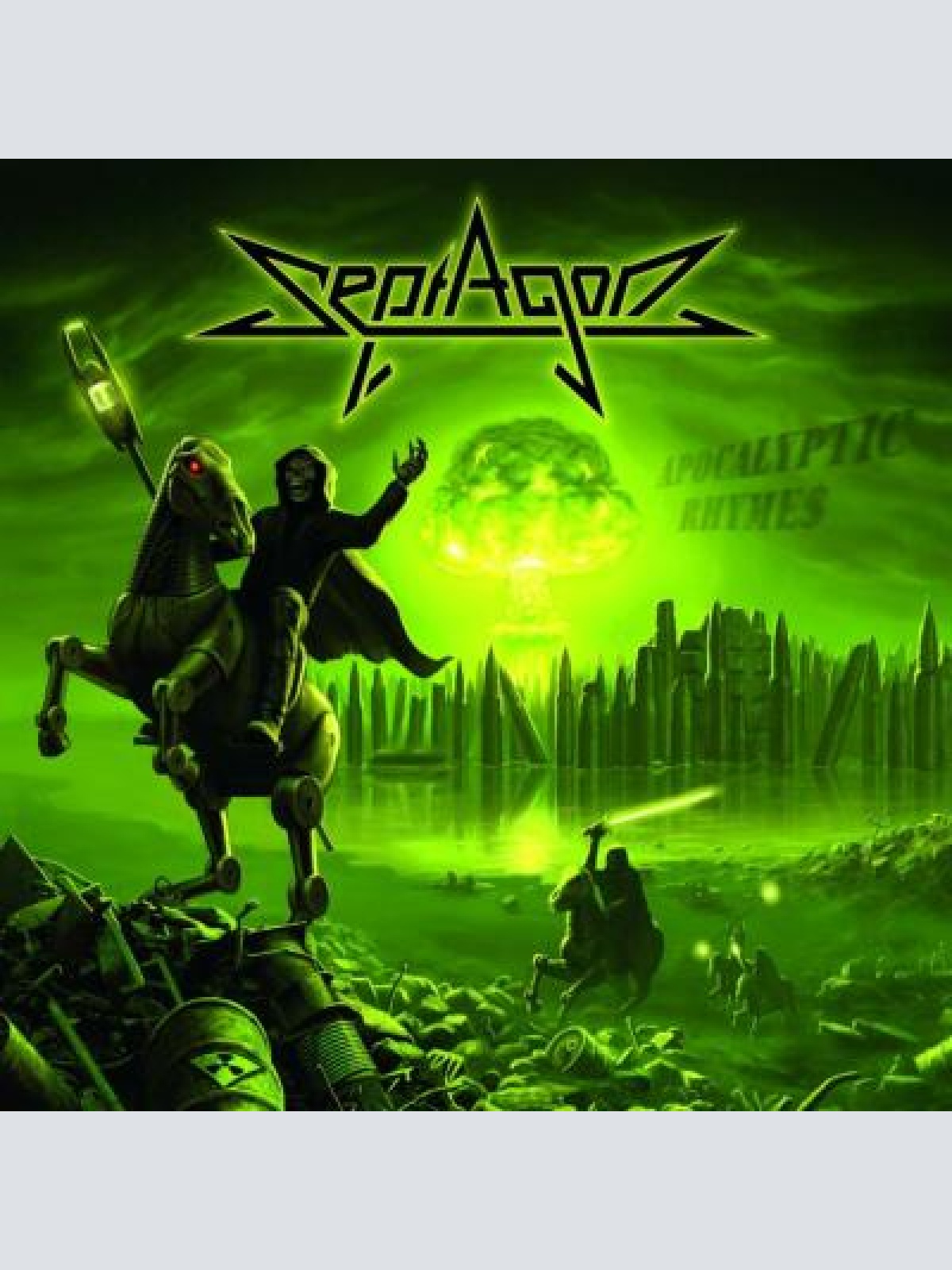 LP--  Septagon ? Apocalyptic Rhymes / Black