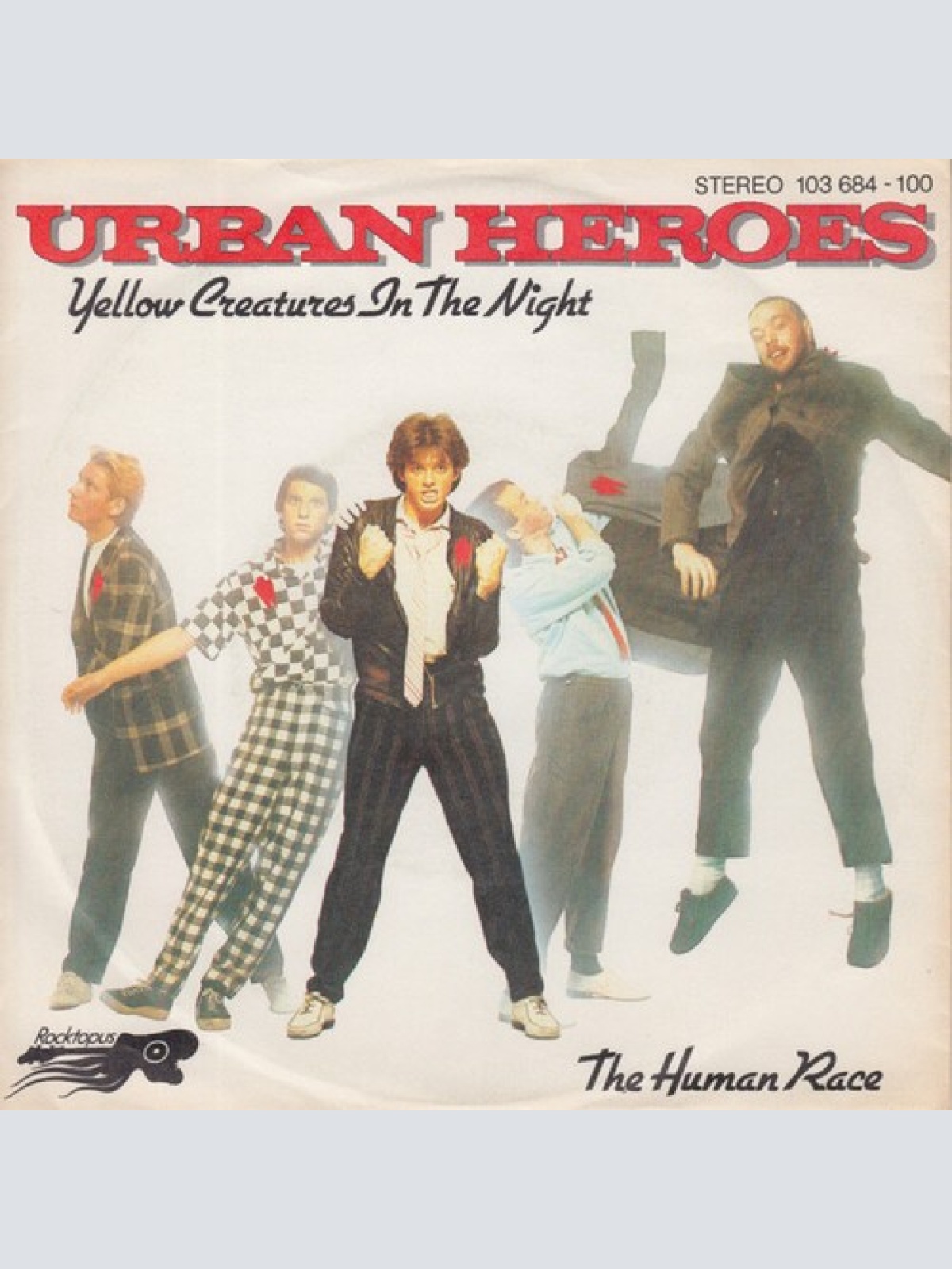 7", Single Urban Heroes - Yellow Creatures In The Night