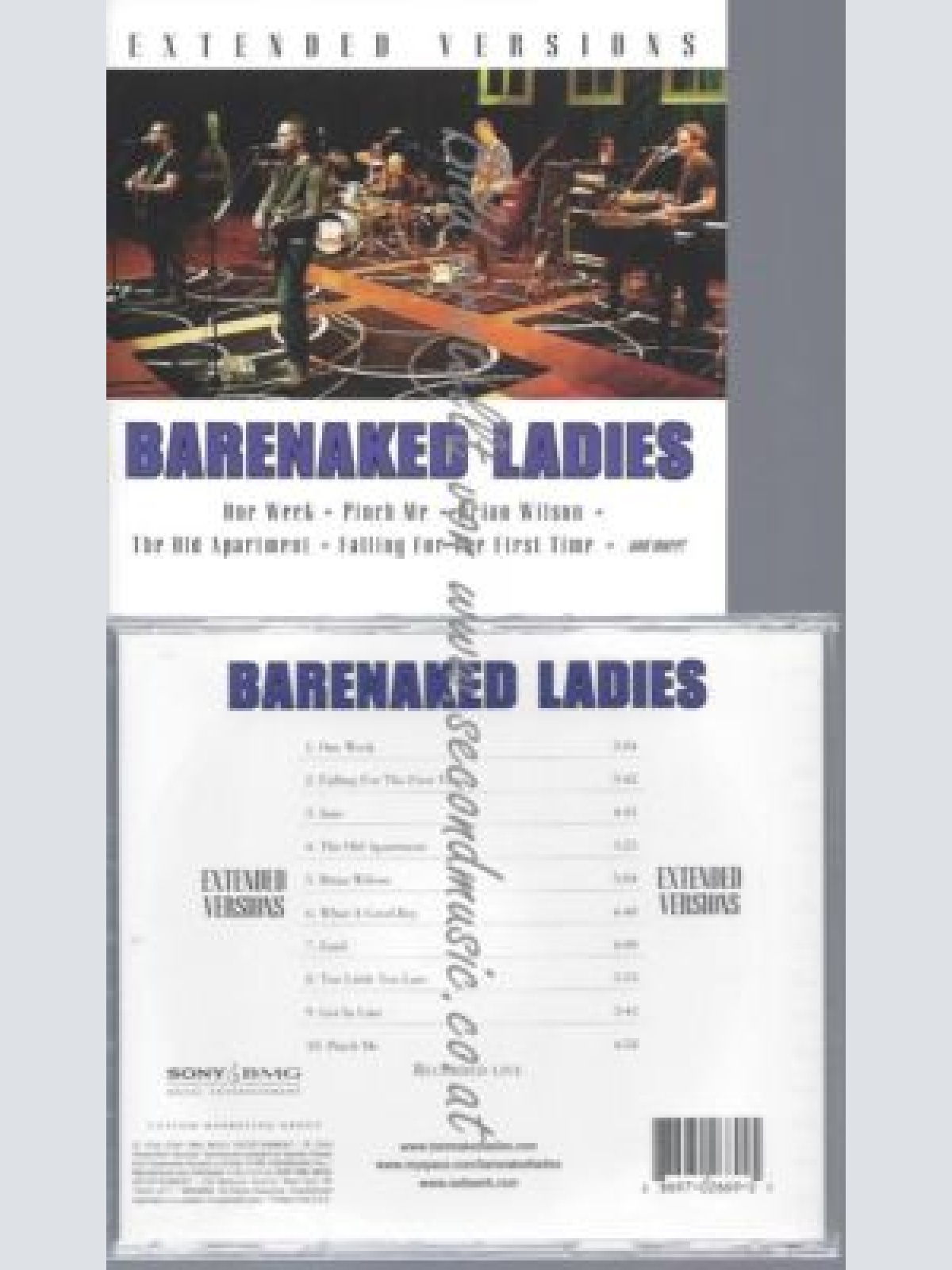 CD--BARENAKED LADIES--    EXTENDED VERSIONS