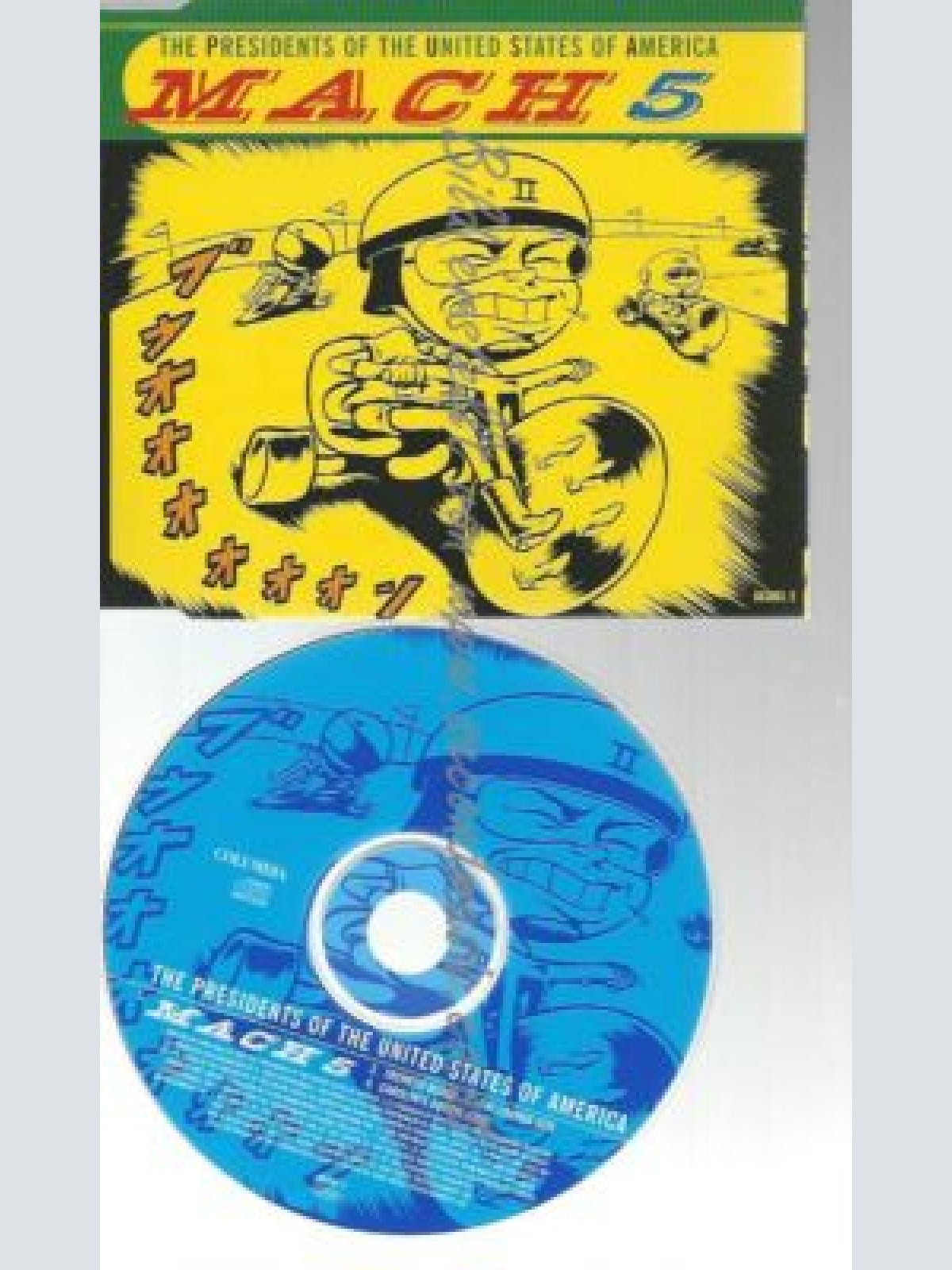 CD--THE PRESIDENTS OF THE UNITED STATES OF AMERICA-MACH 5