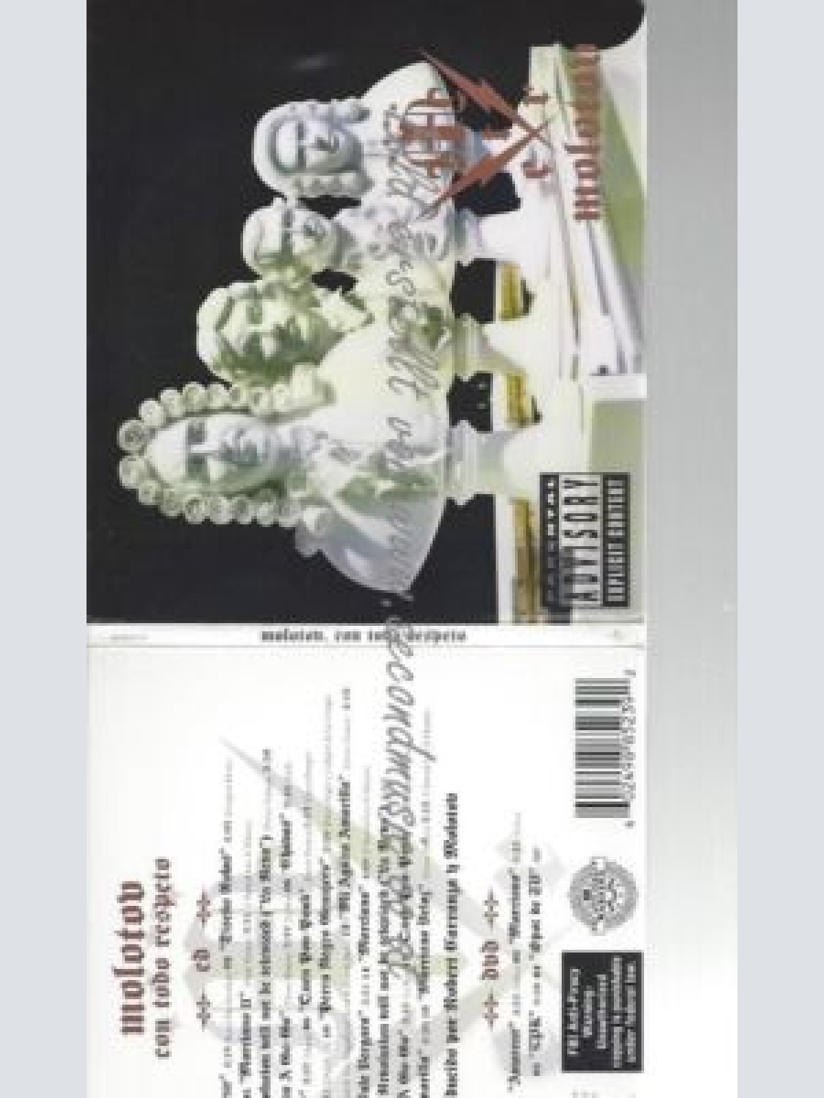 CD--MOLOTOV--    CON TODO RESPETO |