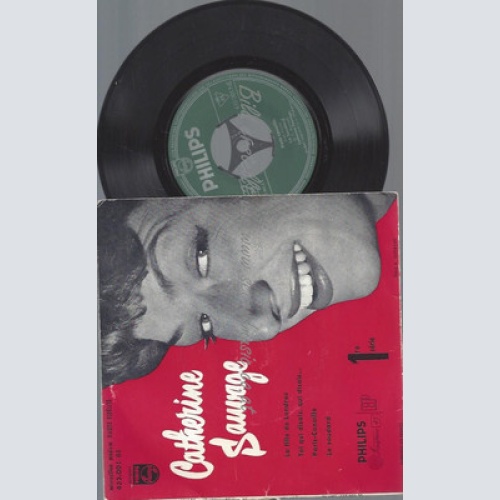 7" CATHERINE SAUVAGE LA FILLE DE LONDRES  /EP