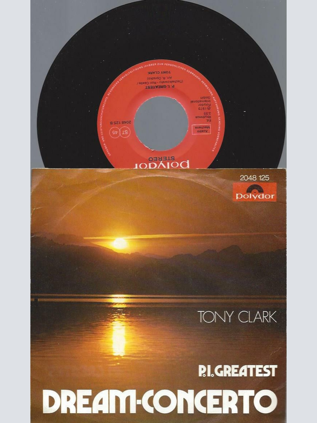 7"  Tony Clark    Dream-Concerto