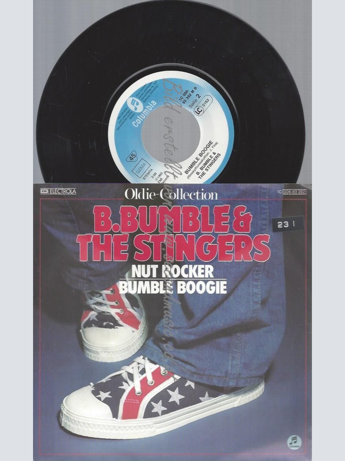 7"  B. Bumble & The Stingers – Nut Rocker