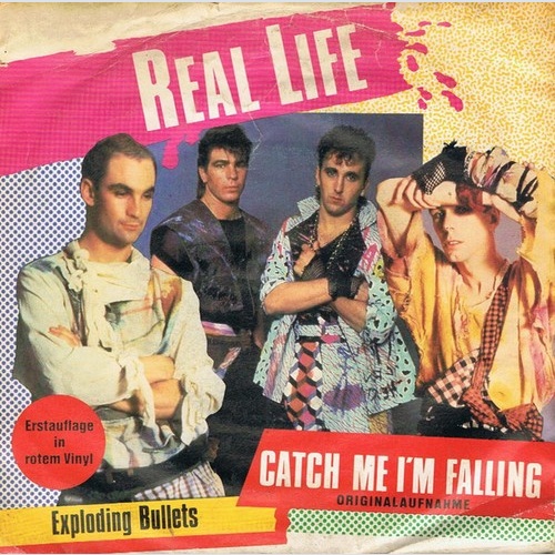 7", Single, Red Real Life - Catch Me I'm Falling