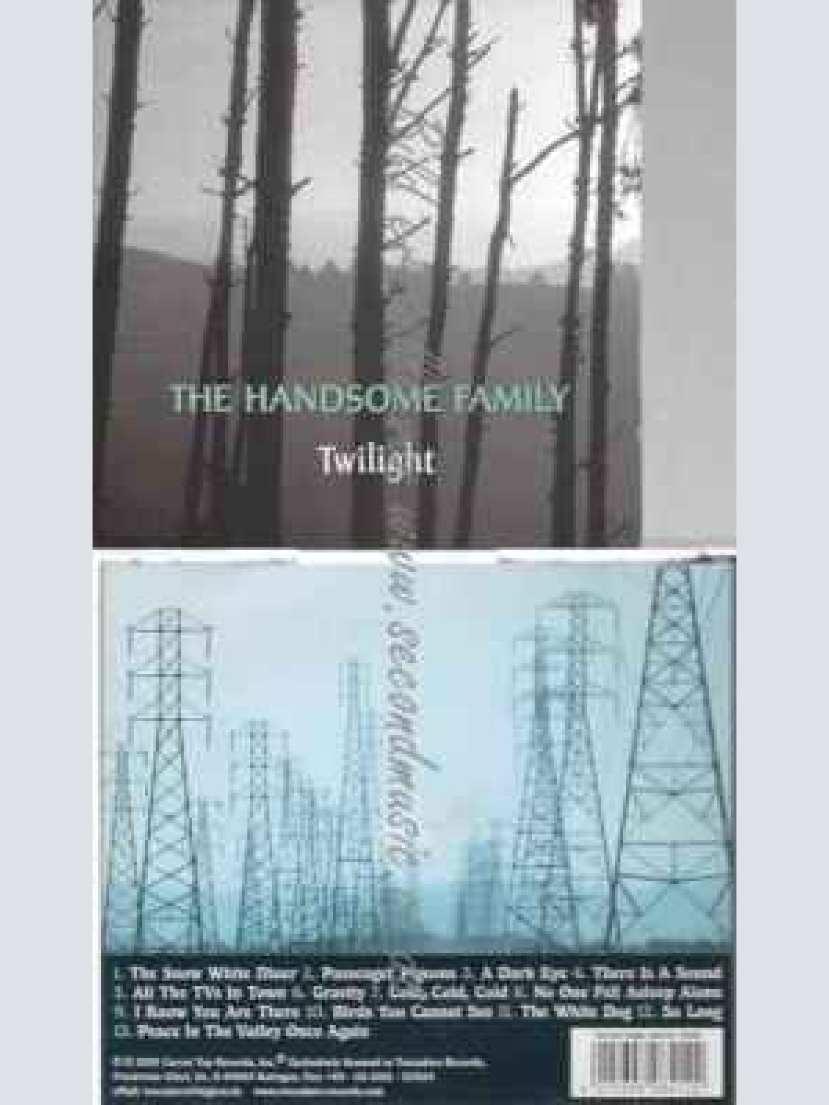 CD--THE HANDSOME FAMILY UND NEON CROSS | --TWILIGHT