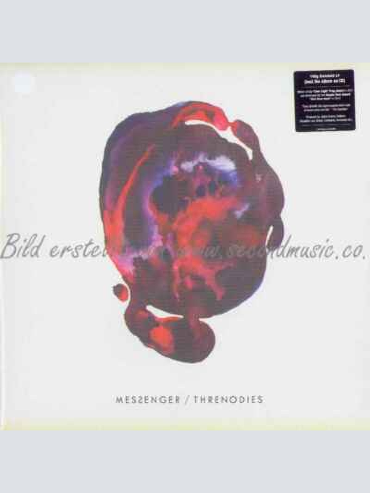 LP-- Messenger  Threnodies  // White Vinyl