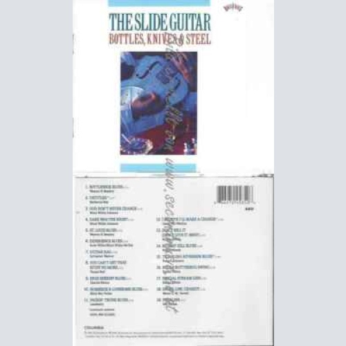 CD--SLIDE GUITAR: BOTTLES KNIVES & STEEL  BOTTLES KNIVES &