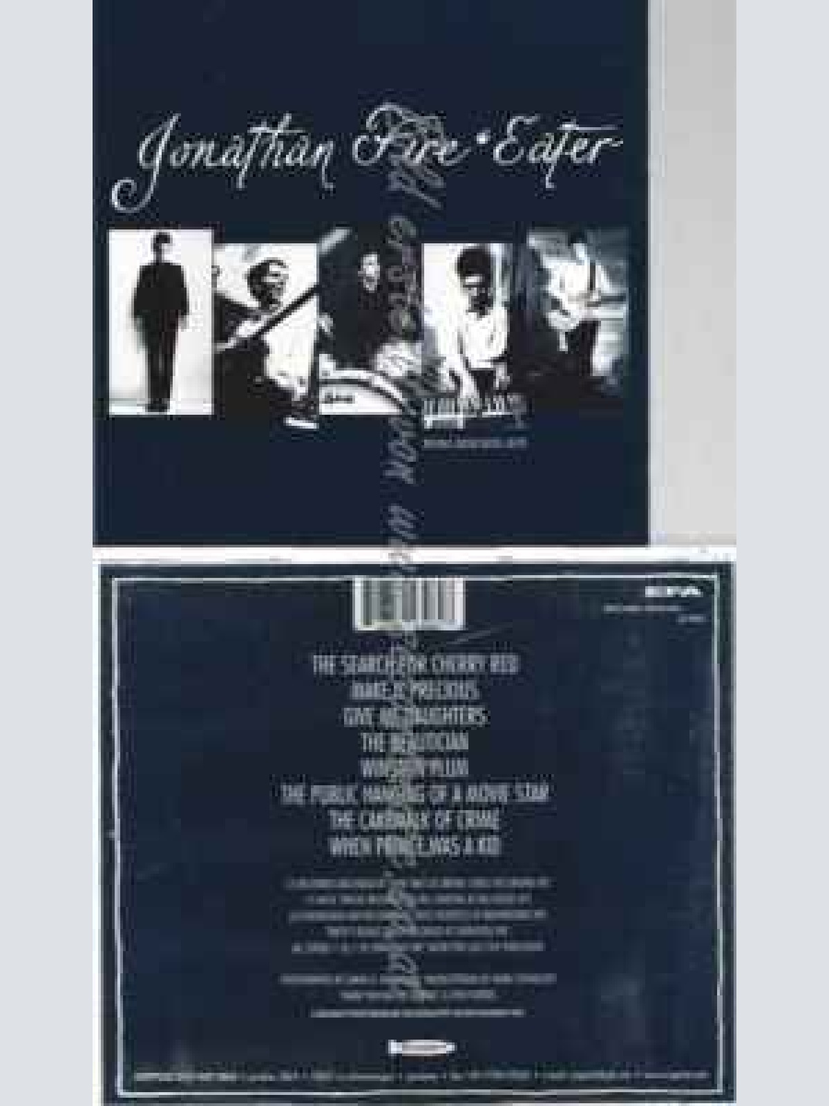 CD--JONATHAN FIRE EATER | --TREMBLE UNDER BOOMLIGHTS