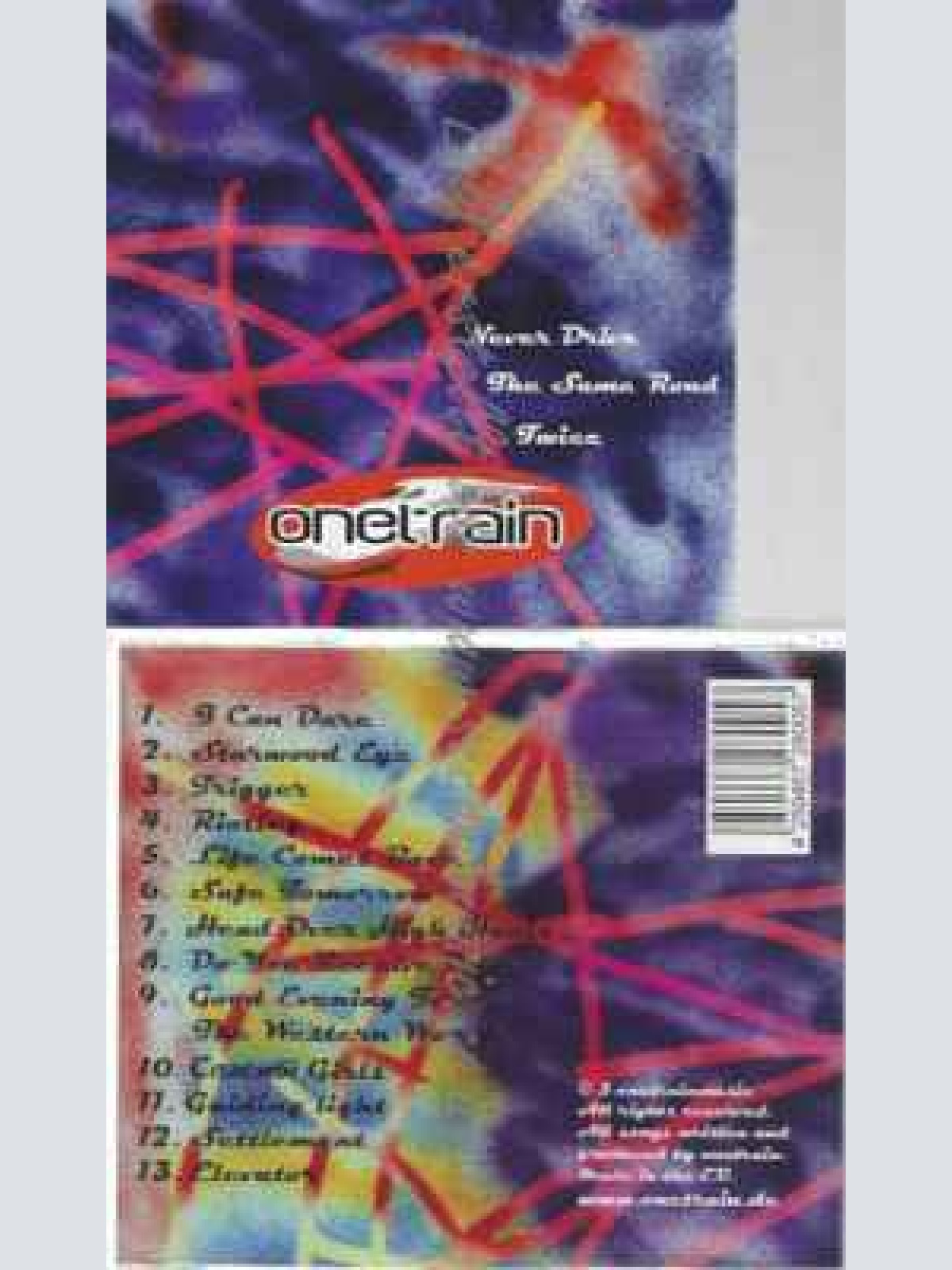 CD--Never drive the same road twice--One-Train