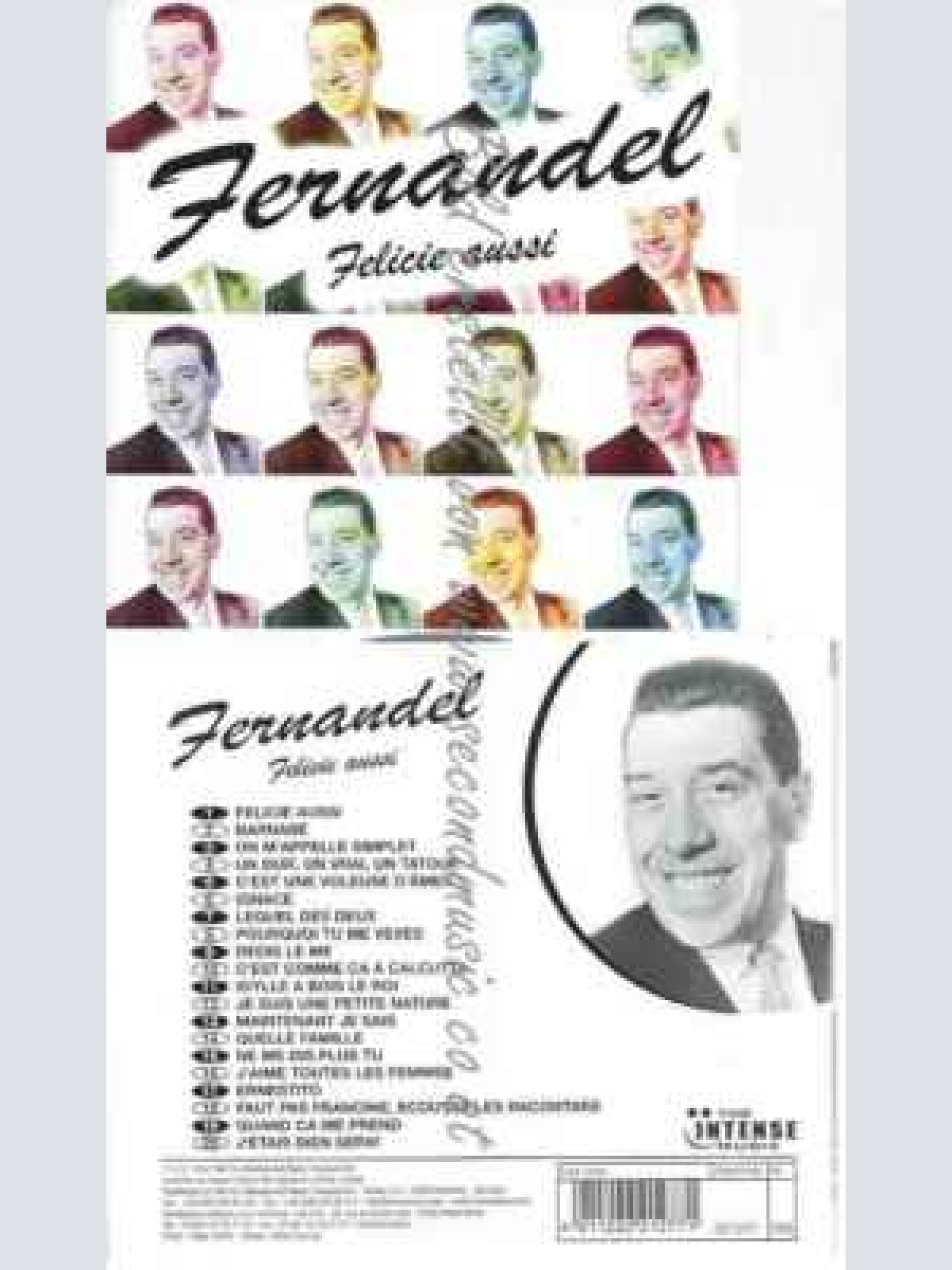 CD--FERNANDEL | --FERNANDEL-FELICIE AUSSI