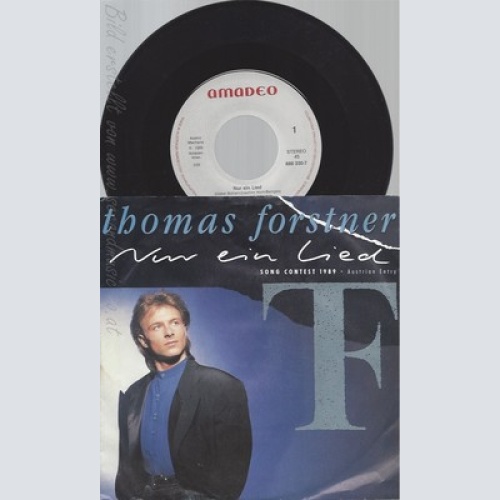 7" THOMAS FORSTNER-- NUR EIN LIED