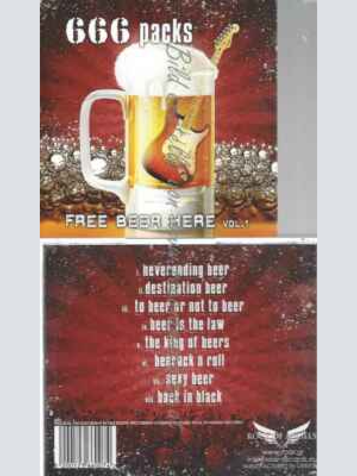 CD-- 666 PACKS UND PACKS | --FREE BEER HERE VOL.