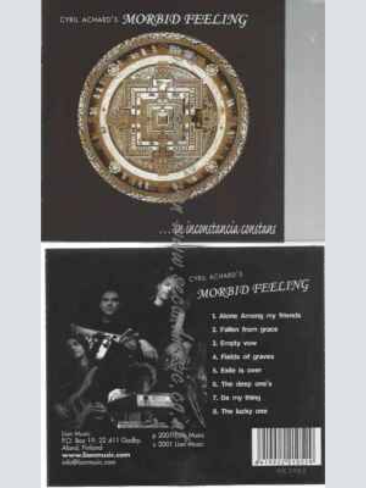 CD--CYRIL ACHARD | --...IN INCONSTANCIA CONSTANS