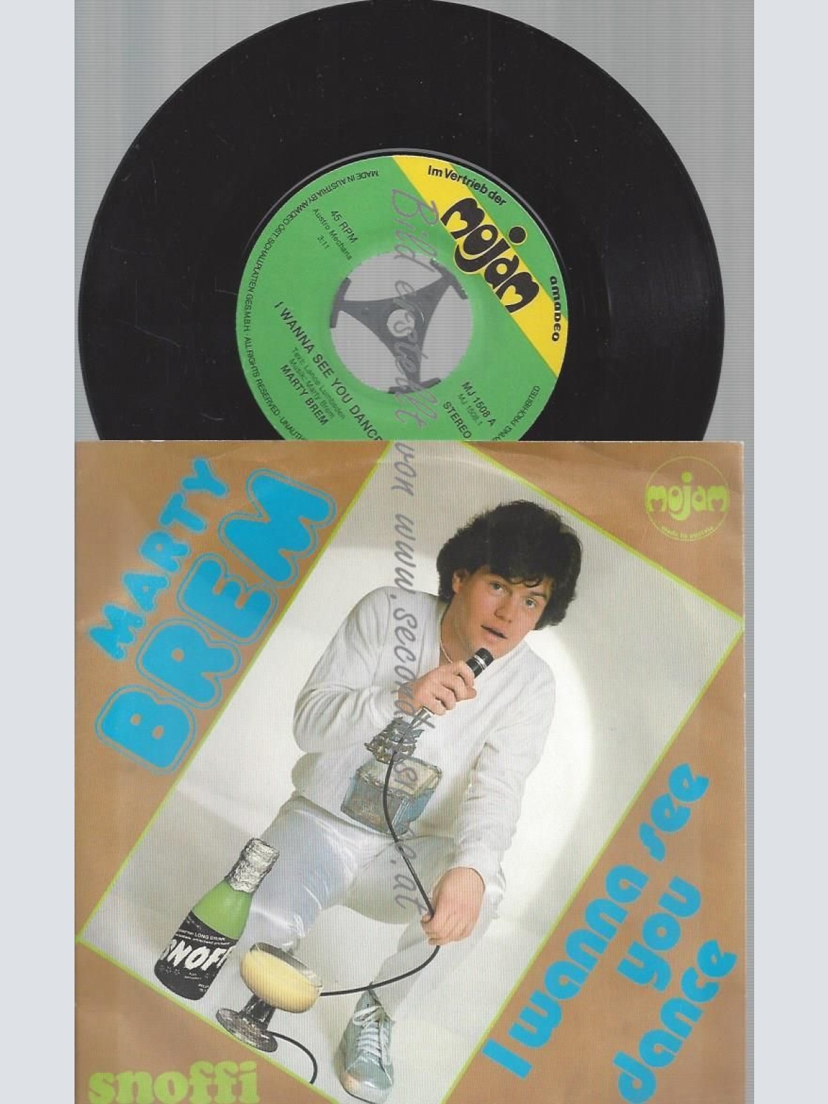 7" MARTY BREM  I WANNA SEE YOU DANCE // TEXT LANCE LUMSDEN