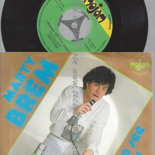 7" MARTY BREM  I WANNA SEE YOU DANCE // TEXT LANCE LUMSDEN