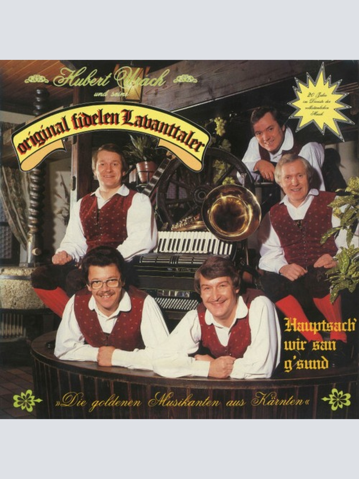 LP, Album Hubert Urach Und Seine Orig. Fidelen Lavanttaler* - Hauptsach' Wir ...