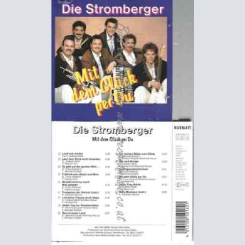 CD-- Die Stromberger Mit dem Glück per du