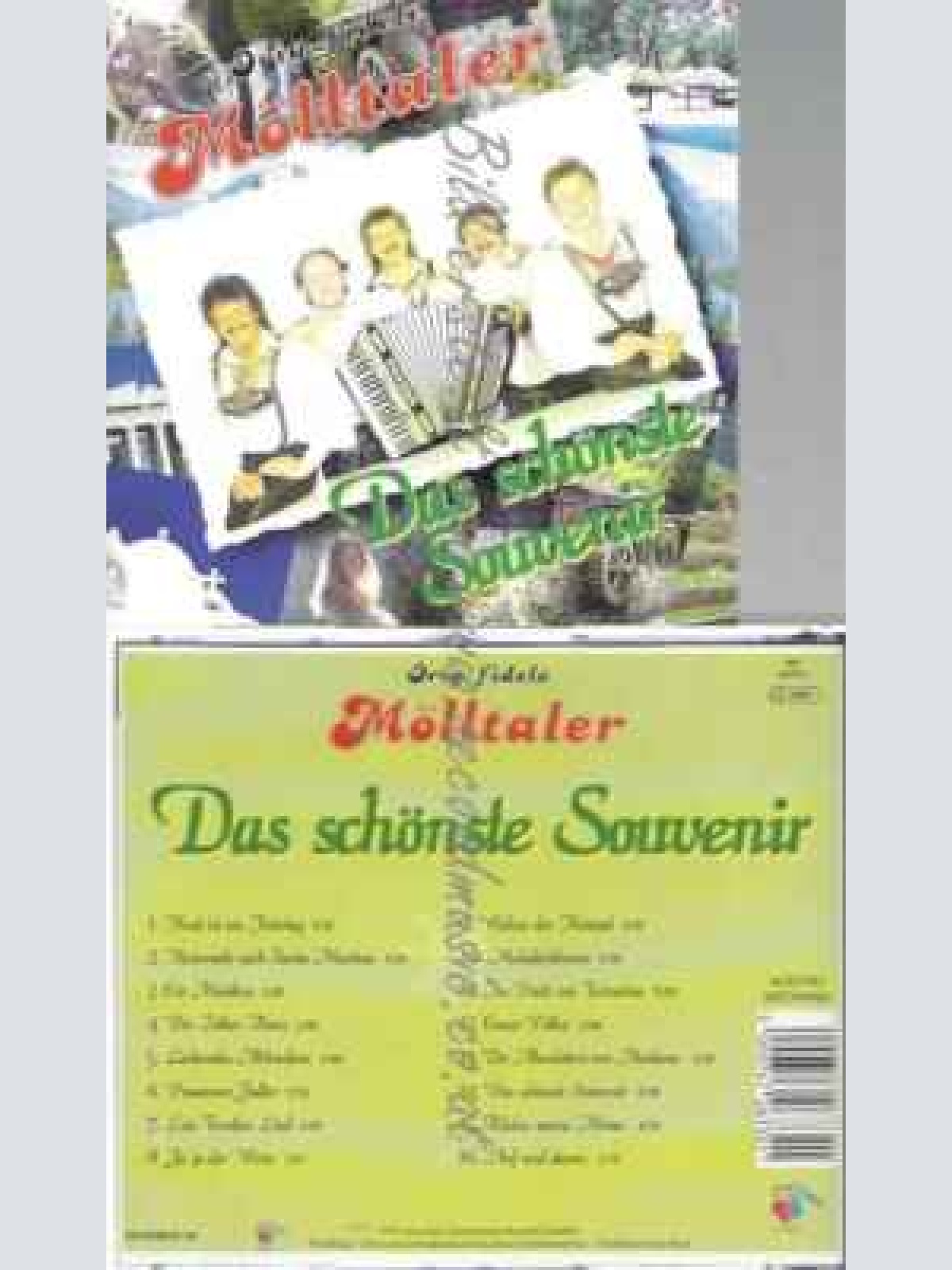 CD--ORIG. FIDELE MÖLLTALER | --DAS SCHÖNSTE SOUVENIR