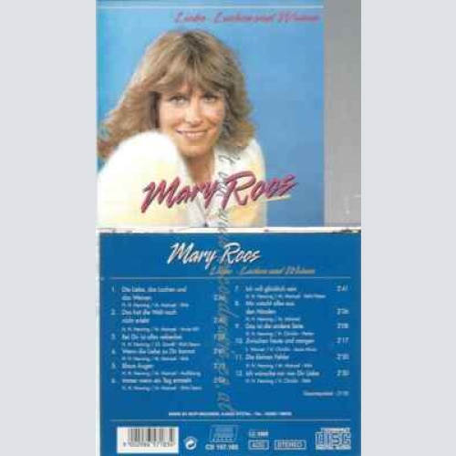 CD--MARY ROOS--LIEBE - LACHEN UND WEINEN
