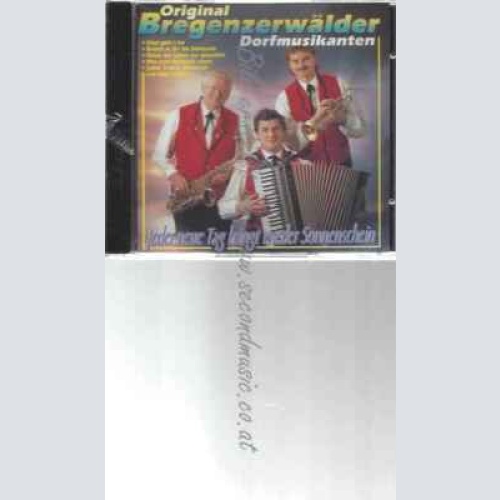 CD--  BREGENZERWÄLDER DORFMUSIKANTEN  JEDER NEUE TAG BRINGT WIEDER SONNENSCHEIN