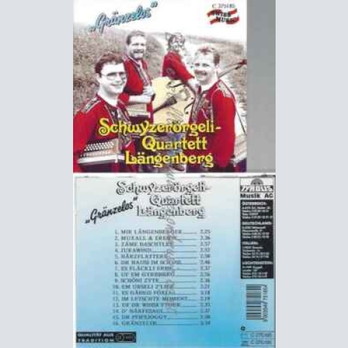 CD--SCHWYZERÖRGELI-QUARTETT LÄNGENBERG | --GRÄNZELOS