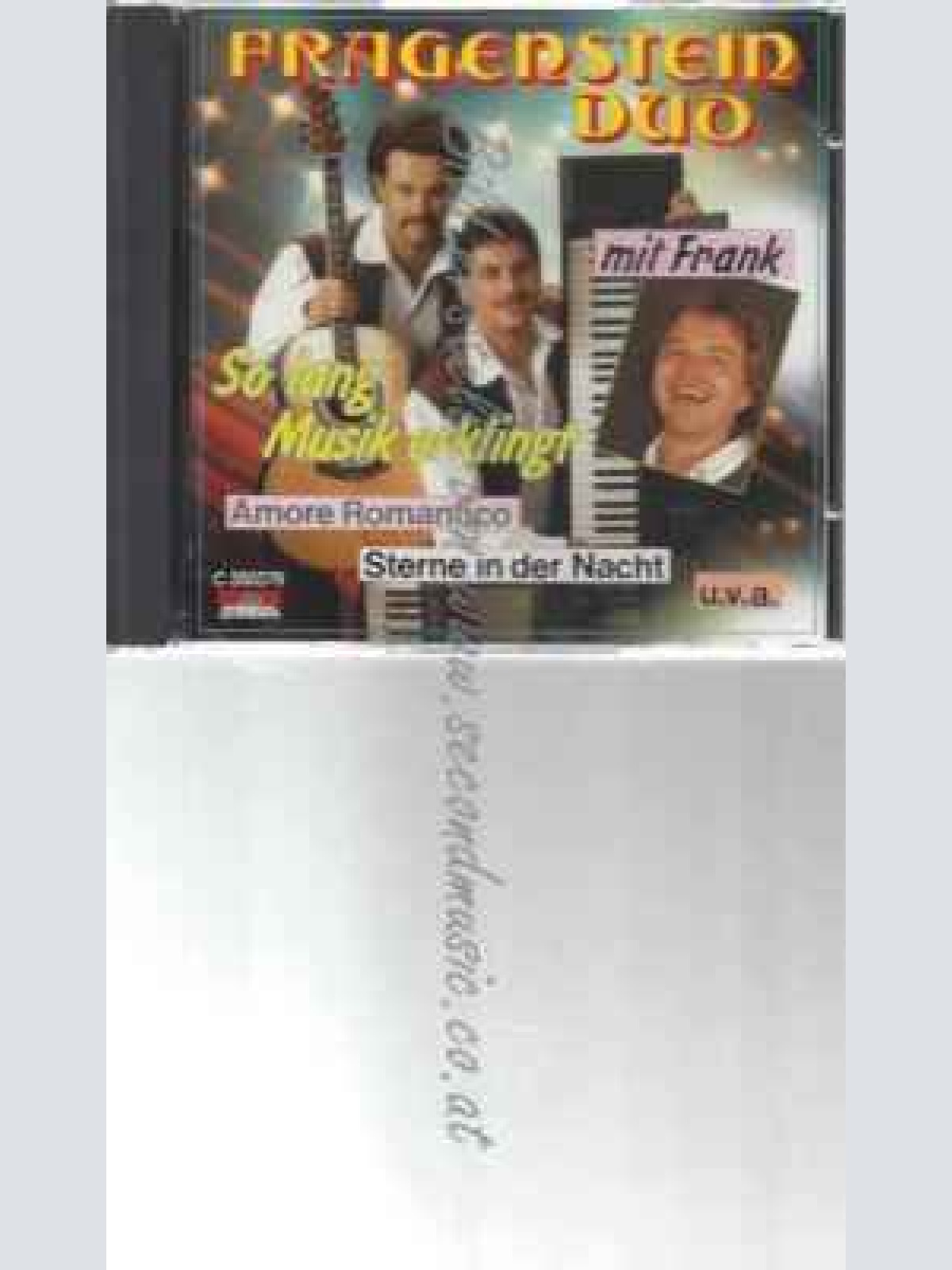 CD--FRAGENSTEIN DUO | --SO LANG' MUSIK ERKLINGT