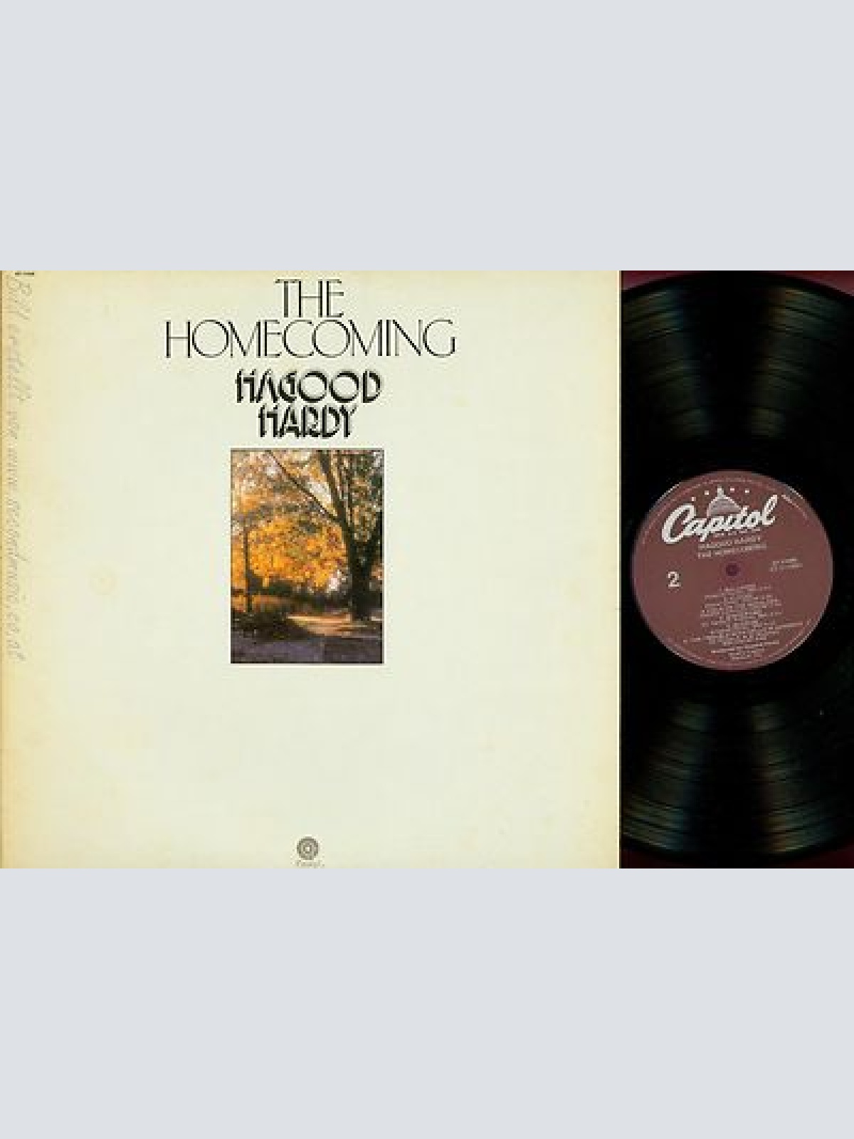 LP--THE HOMECOMING --HAGOOD HARDY