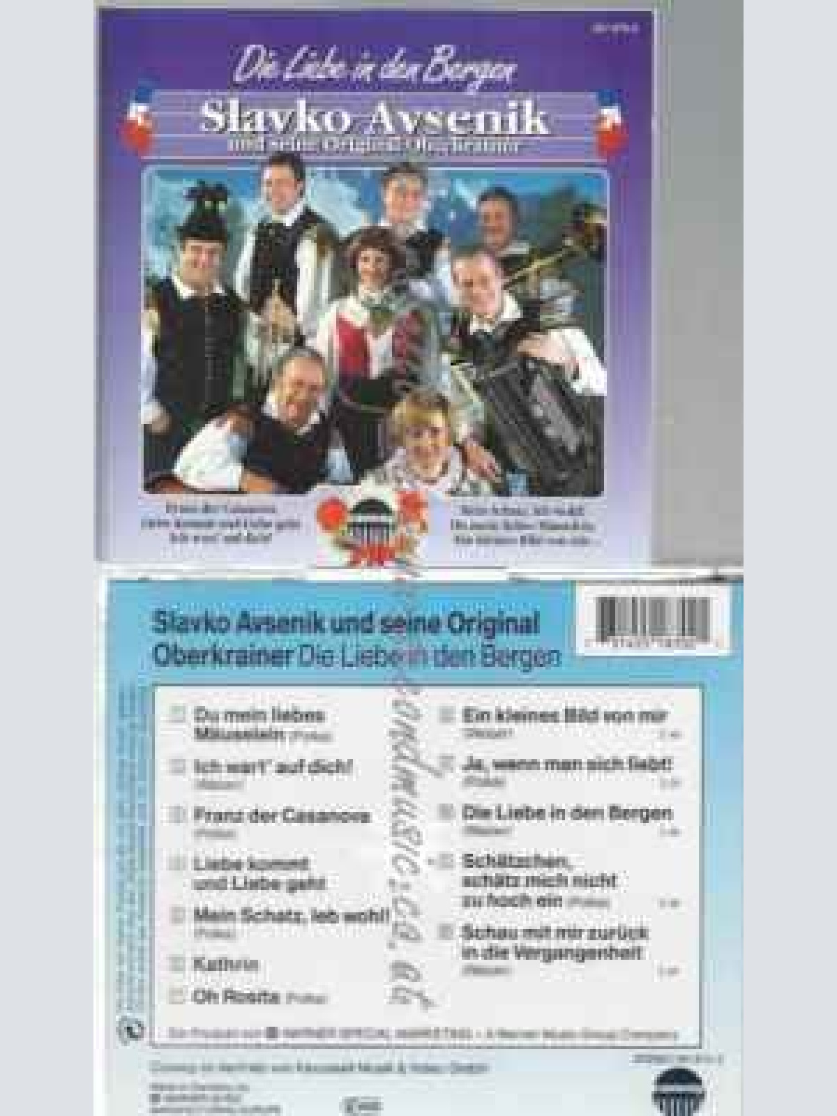 CD--SLAVKO AVSENIK | --DIE LIEBE IN DEN BERGEN