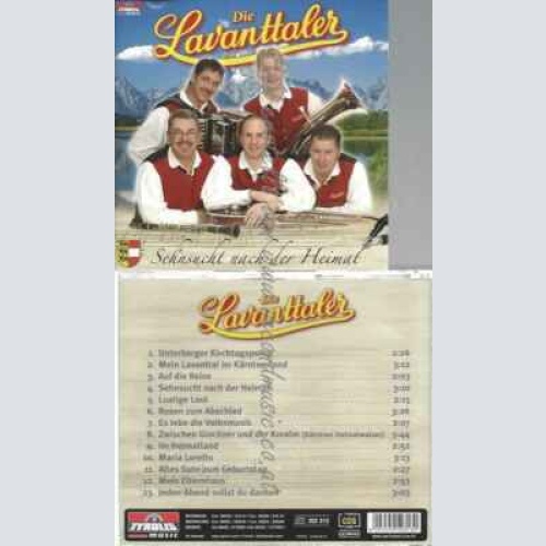 CD--DIE LAVANTTALER | --SEHNSUCHT NACH DER HEIMAT