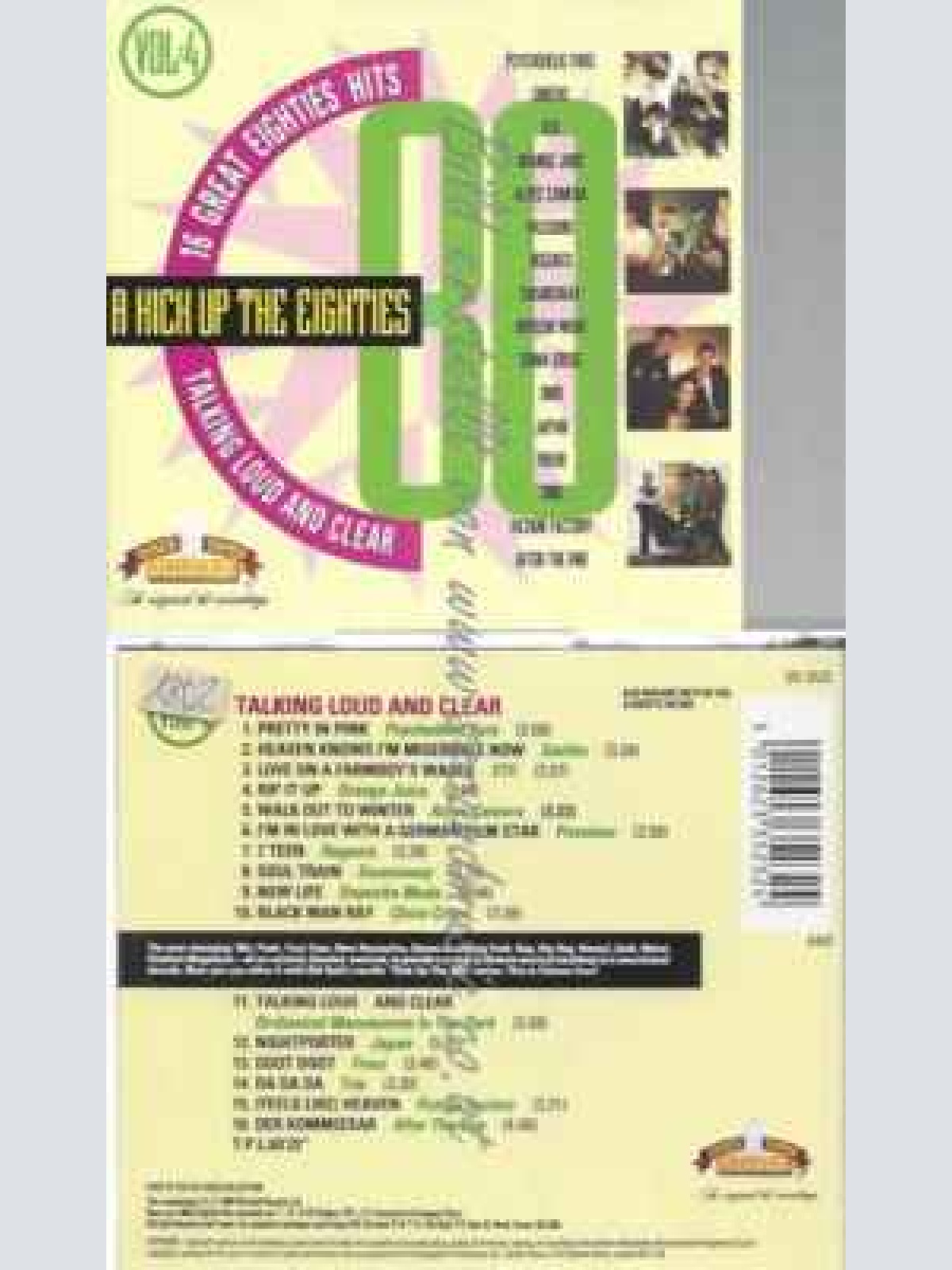 CD--VARIOUS--KICK UP THE EIGHTIES VOL 4