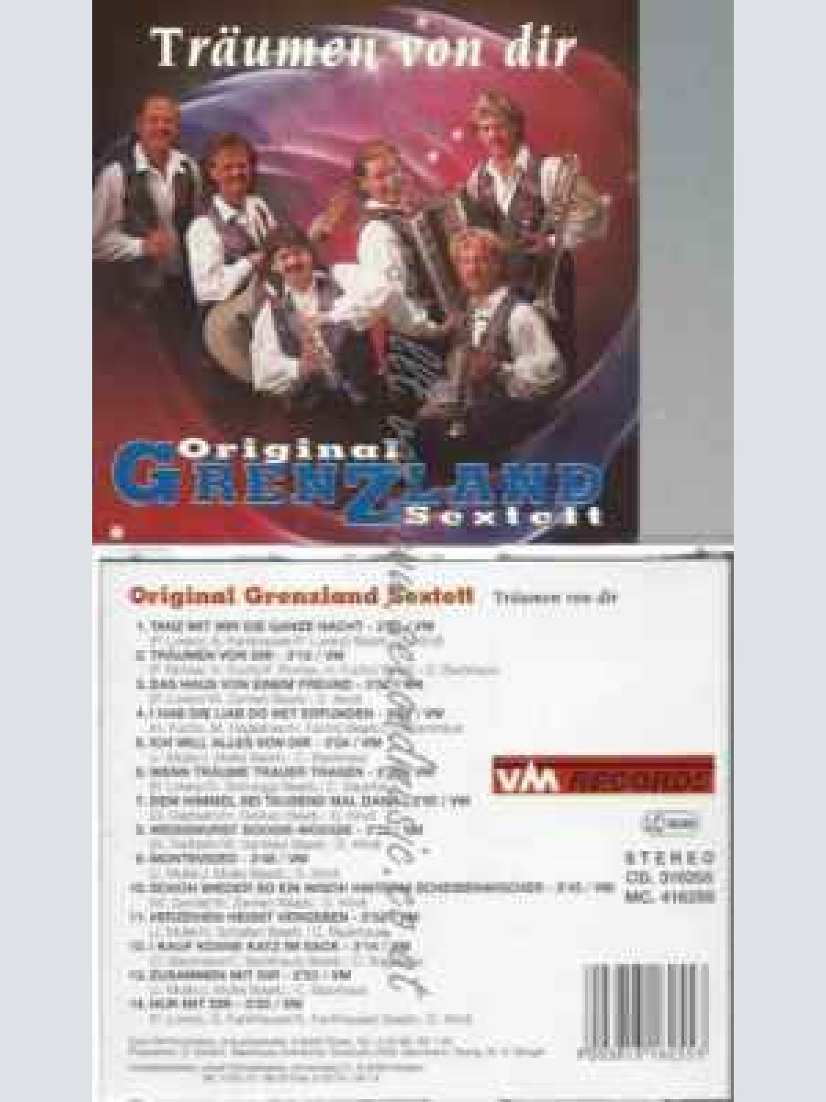 CD-- Träumen Von Dir-- Grenzland Sextett,Orig