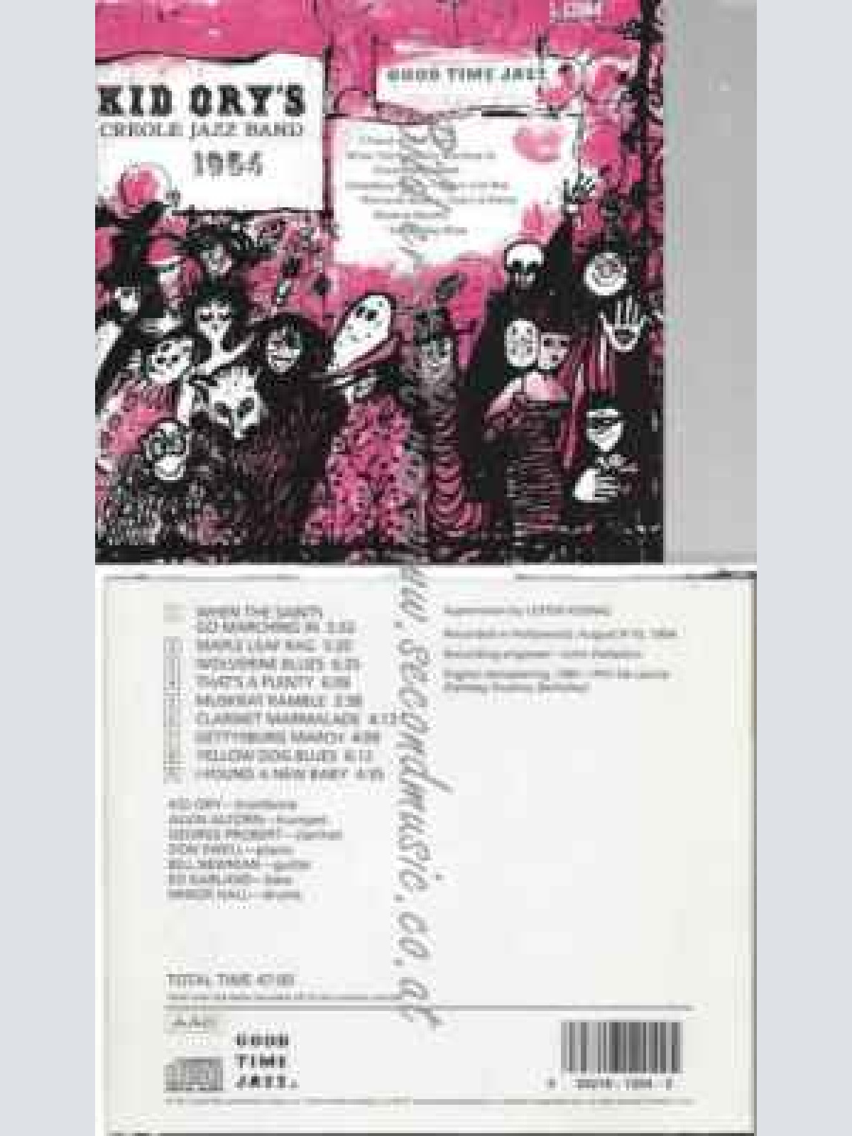 CD--KID ORY | --KID'S CREOLE JAZZ BAND