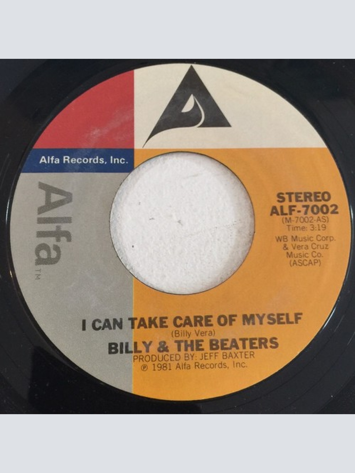 7", Single Billy & The Beaters* - I Can Take Care Of Myself