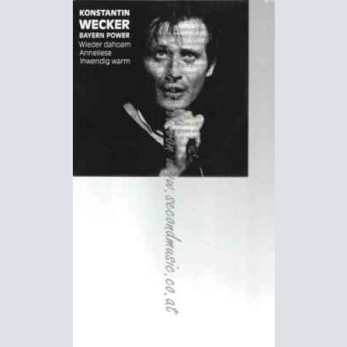 CD--KONSTANTIN WECKER--BAYERN POWER (CARDSLEEVE,  TRACKS, )