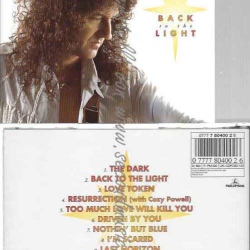 CD--BRIAN MAY | --BACK TO THE LIGHT