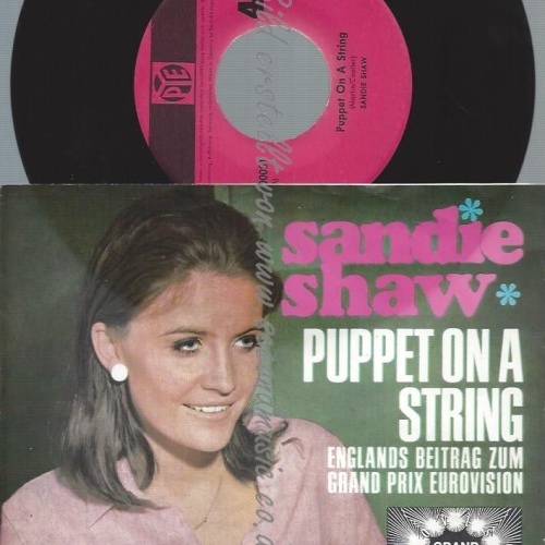 7"   Sandie Shaw – Puppet On A String