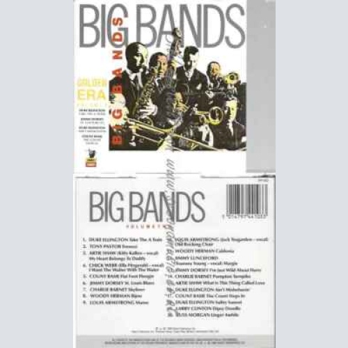 CD--TONY PASTOR, DUKE ELLINGTON, ET AL.--BIG BANDS VOL. 2