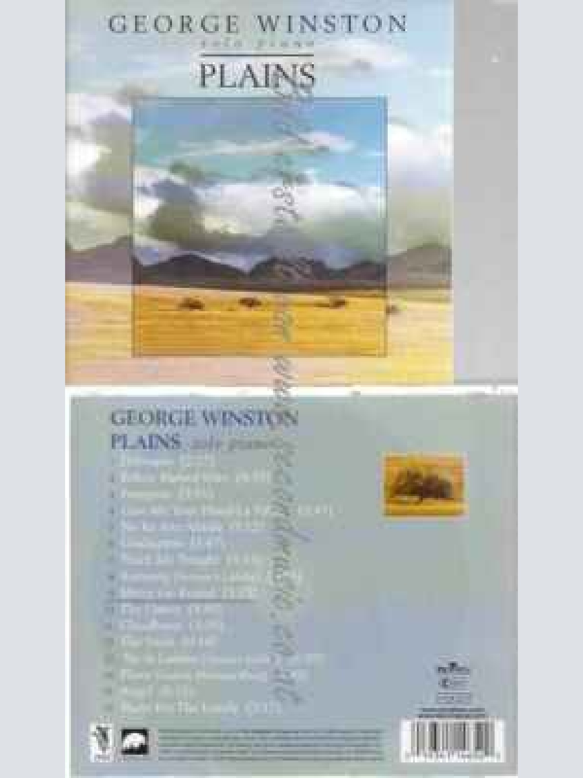 CD--GEORGE WINSTON--PLAINS