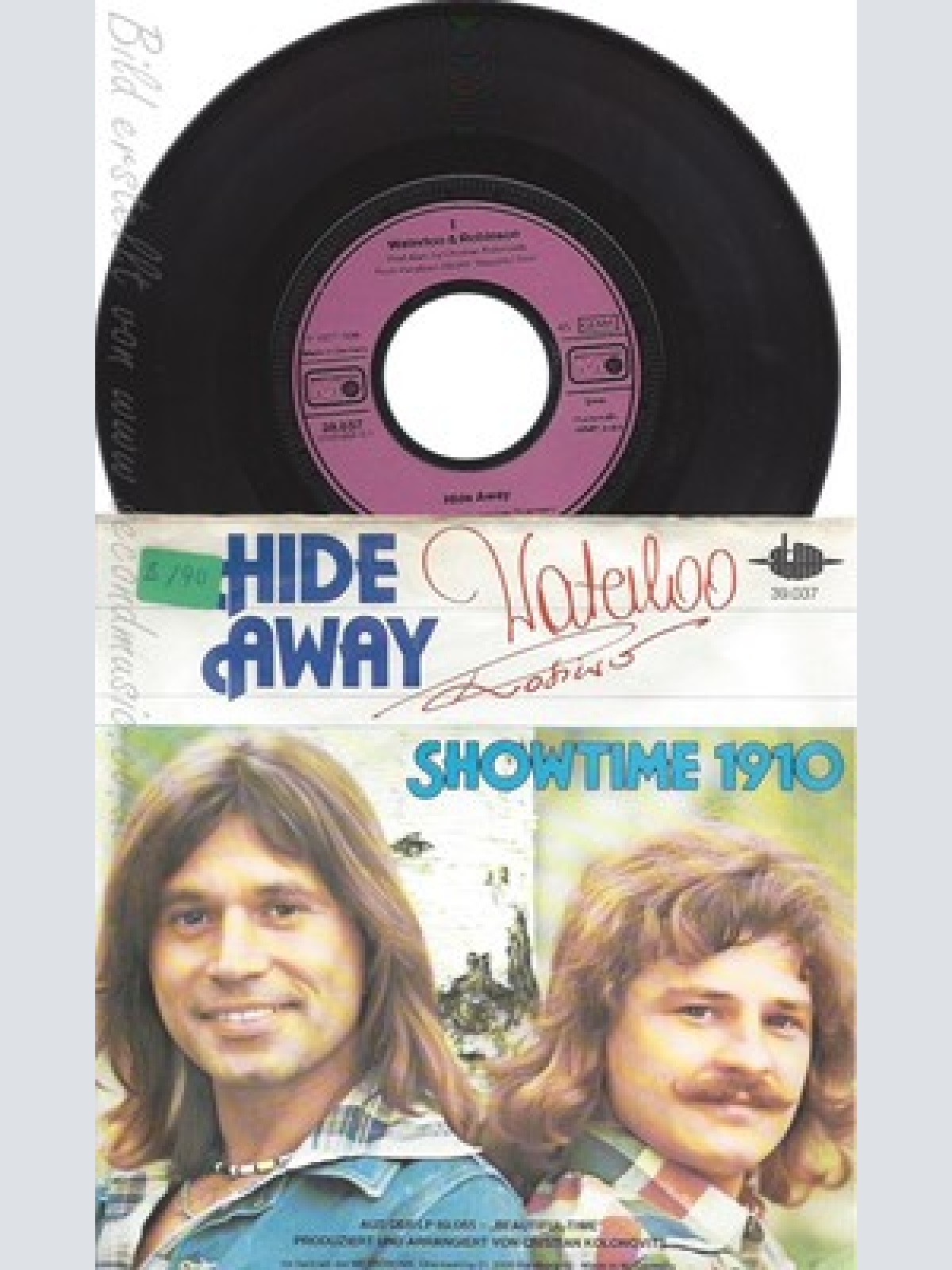 7" WATERLOO & ROBINSON--HIDE AWAY--ATOM 39037