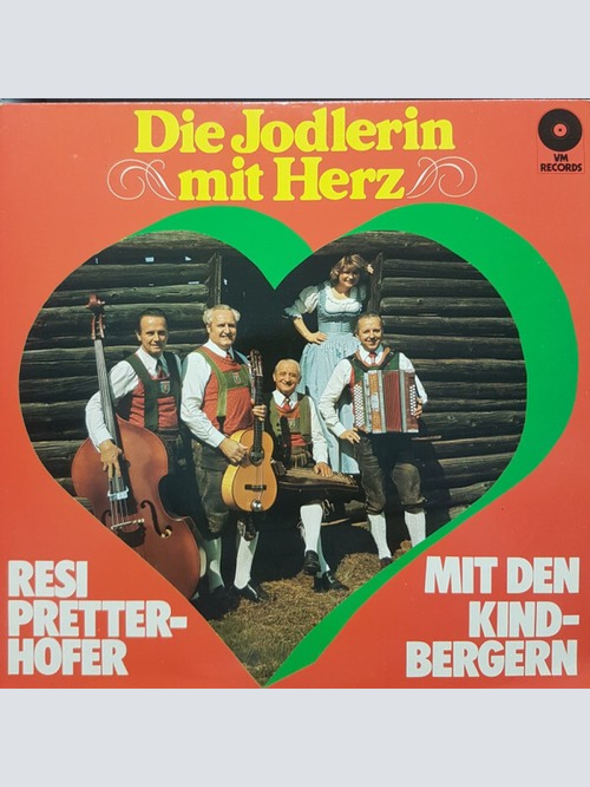 LP, Album Resi Pretterhofer Mit Den Kindbergern* - Die Jodlerin Mit Herz
