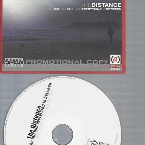 CD--THE DISTANCE THE RISE THE FALL AND EVERYTHING IN BETWEEN //  PROMO