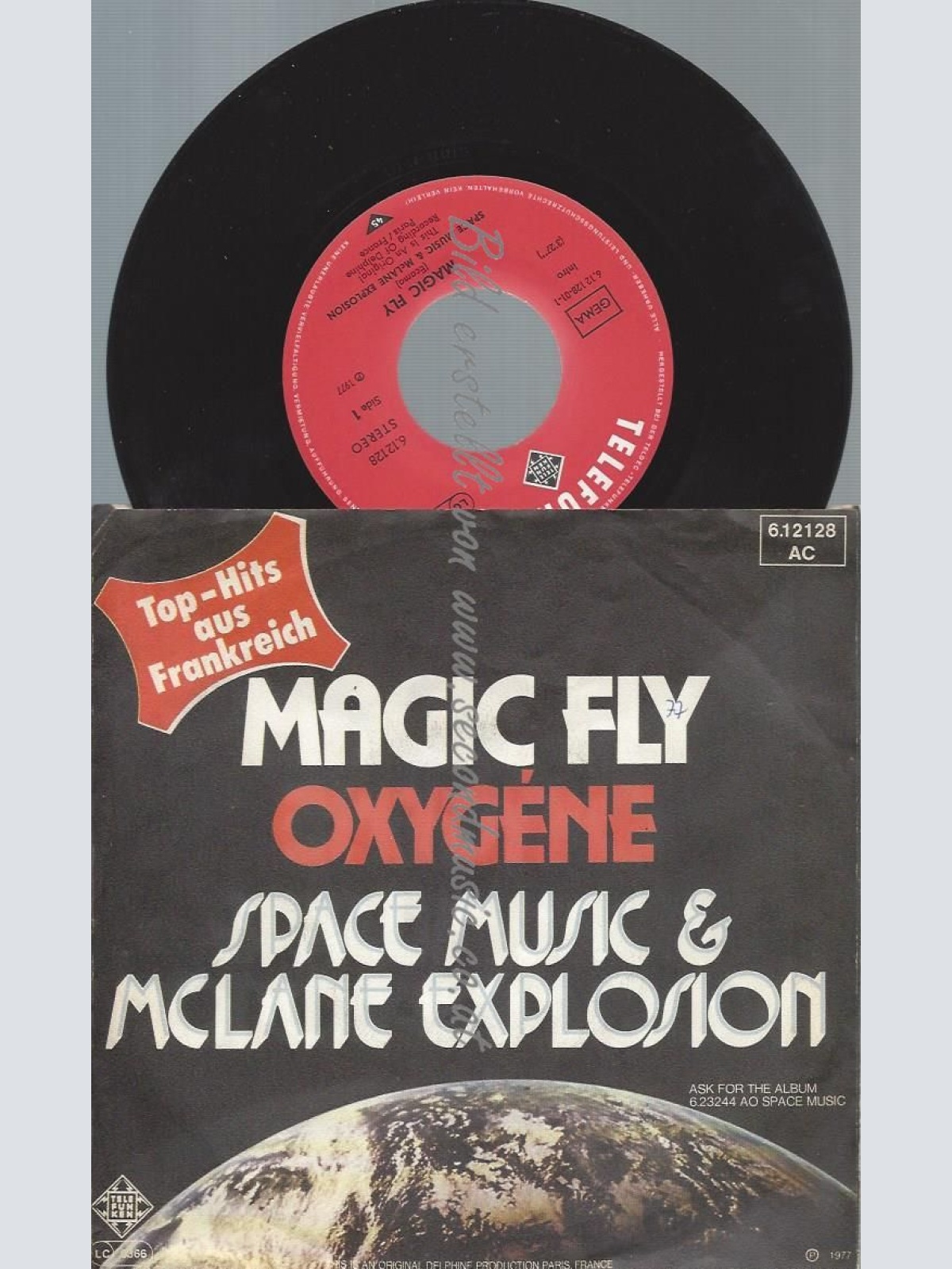 7" Space Music & McLane Explosion  Magic Fly