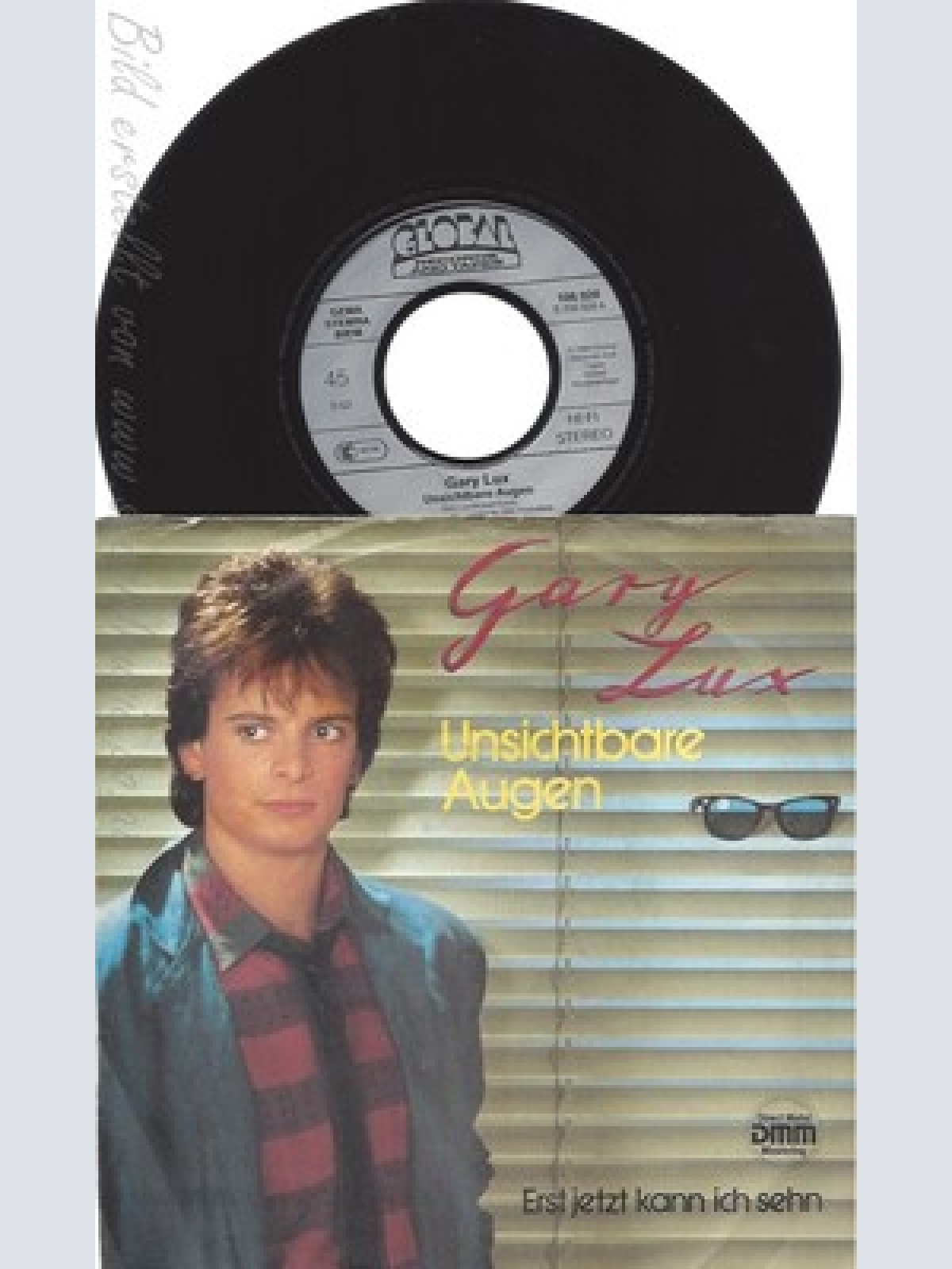 7" GARY LUX--UNSICHTBARE AUGEN--
