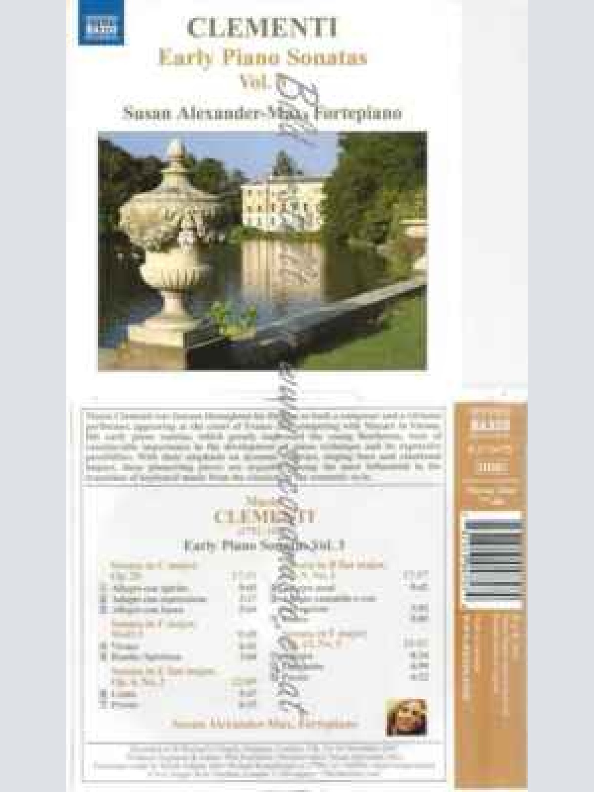 CD--SUSAN ALEXANDER-MAX, MUZIO CLEMENTI, -FRÜHE KLAVIERSONATEN VOL.