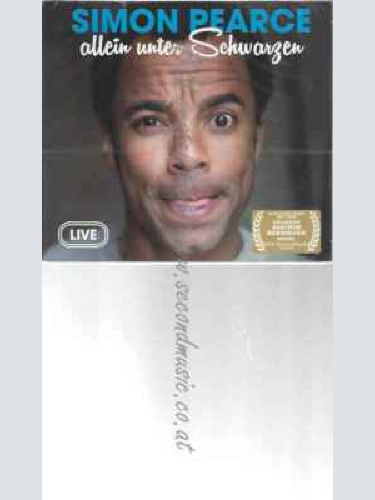 CD--SIMON PEARCE | --ALLEIN UNTER SCHWARZEN