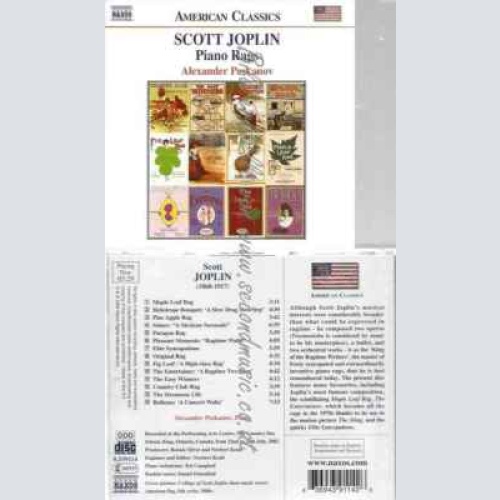 CD--PESKANOV,ALEXANDER UND JOPLIN,SCOTT | --PIANO RAGS