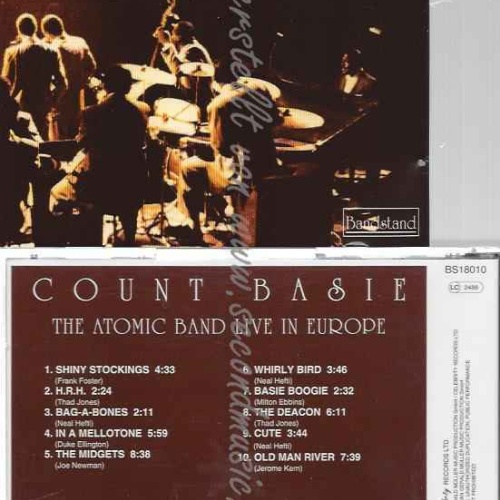 CD--COUNT BASIE & FREDDY GREEN--THE ATOMIC BAND LIVE IN EUROPE